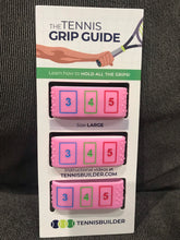 Load image into Gallery viewer, PINK Tennis Grip Guide